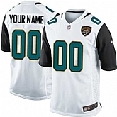 Customized Men & Women & Youth Jacksonville Jaguars White Team Color Nike Game Stitched Jersey,baseball caps,new era cap wholesale,wholesale hats